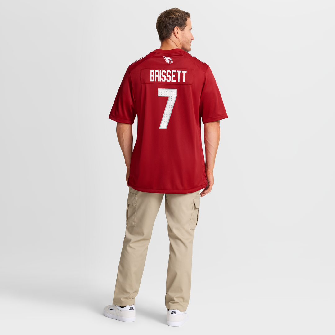 Men's Nike Arizona Cardinals Jacoby Brissett Cardinal Team Game NFL Jersey