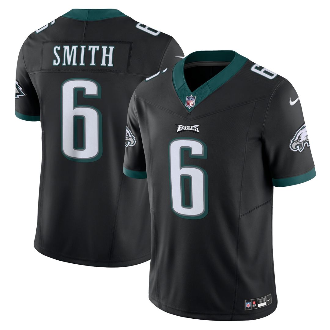 Men's Nike Philadelphia Eagles DeVonta Smith Green Vapor F.U.S.E. Limited NFL Jersey