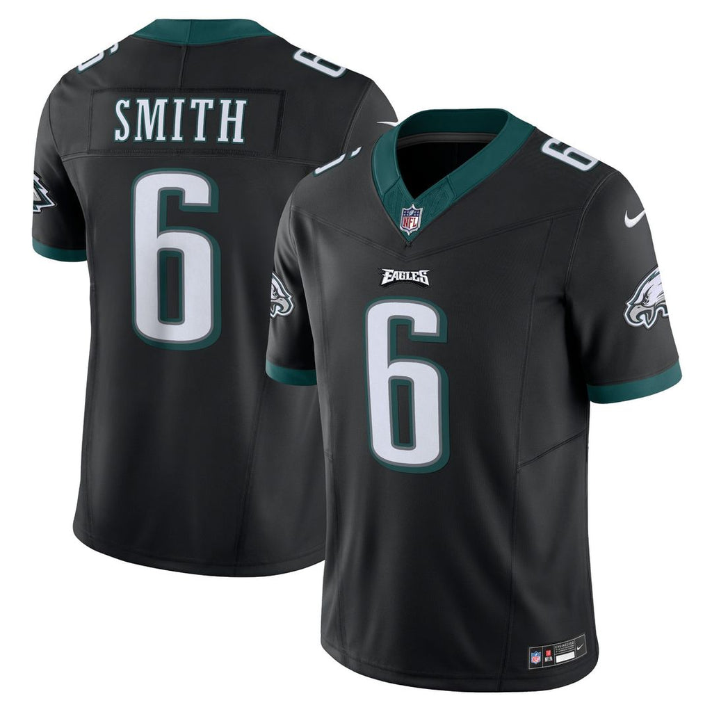 Men's Nike Philadelphia Eagles DeVonta Smith Black Vapor F.U.S.E. Limited NFL Jersey