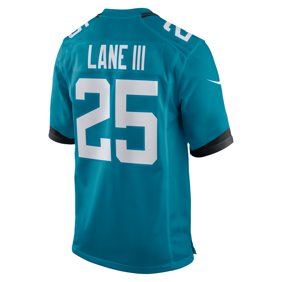 Men's Nike Jacksonville Jaguars Rayuan Lane III Teal Team Game NFL Jersey