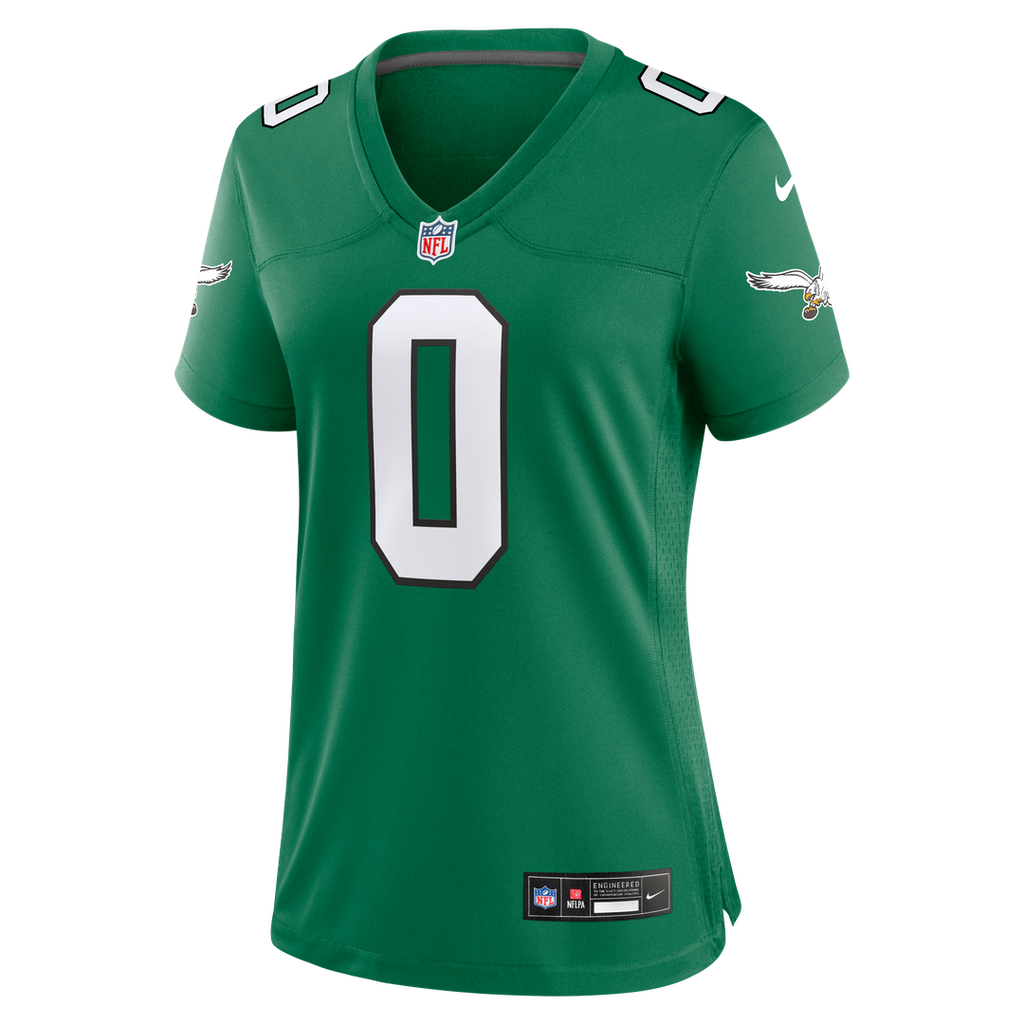 Women's Nike Philadelphia Eagles Marquise Brown Midnight Green Team Game NFL Jersey