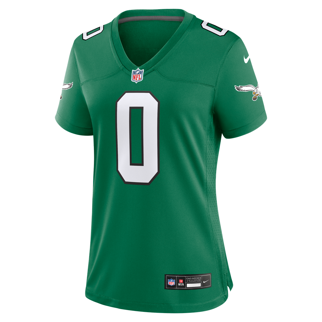Women's Nike Philadelphia Eagles Marquise Brown Midnight Green Team Game NFL Jersey
