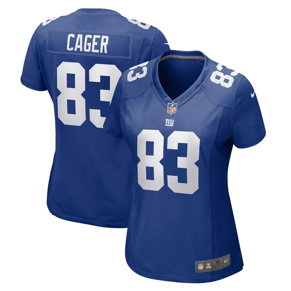 Women's Nike New York Giants Lawrence Cager Royal Home Game Player NFL Jersey