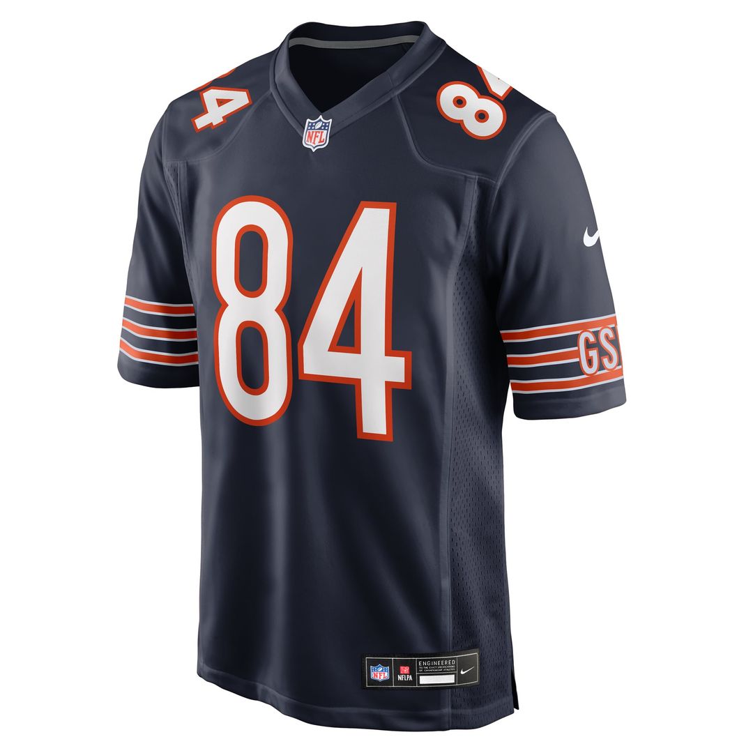 Men's Nike Chicago Bears Colston Loveland Orange Alternate Game Player NFL Jersey