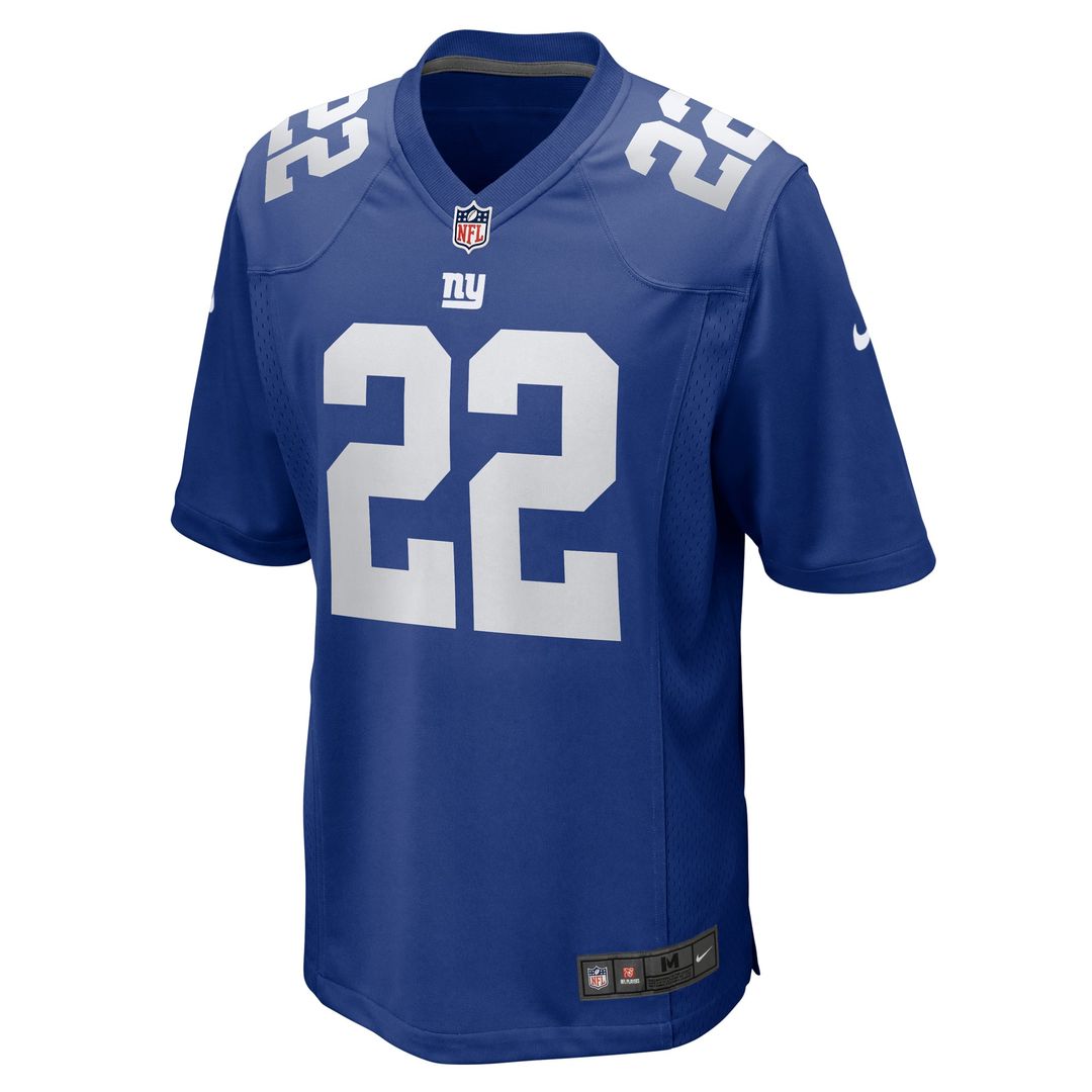 Men's Nike New York Giants Dru Phillips Royal Team Game NFL Jersey