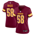 Women's Nike Washington Commanders Jordan Magee Burgundy Team Game NFL Jersey