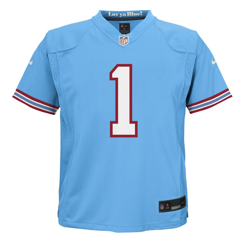 Toddler Nike Tennessee Titans Cameron Ward Light Blue Alternate 2 Game NFL Jersey