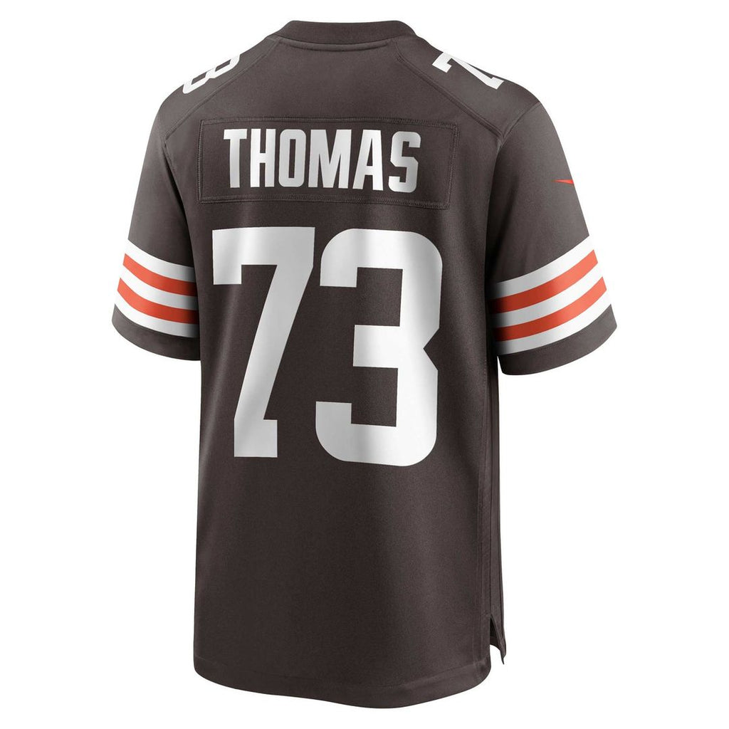 Men's Nike Cleveland Browns Joe Thomas Brown Retired Player Game NFL Jersey