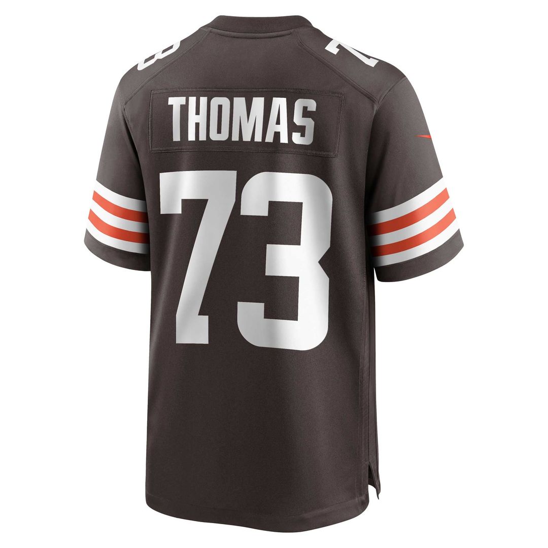 Men's Nike Cleveland Browns Joe Thomas Brown Retired Player Game NFL Jersey