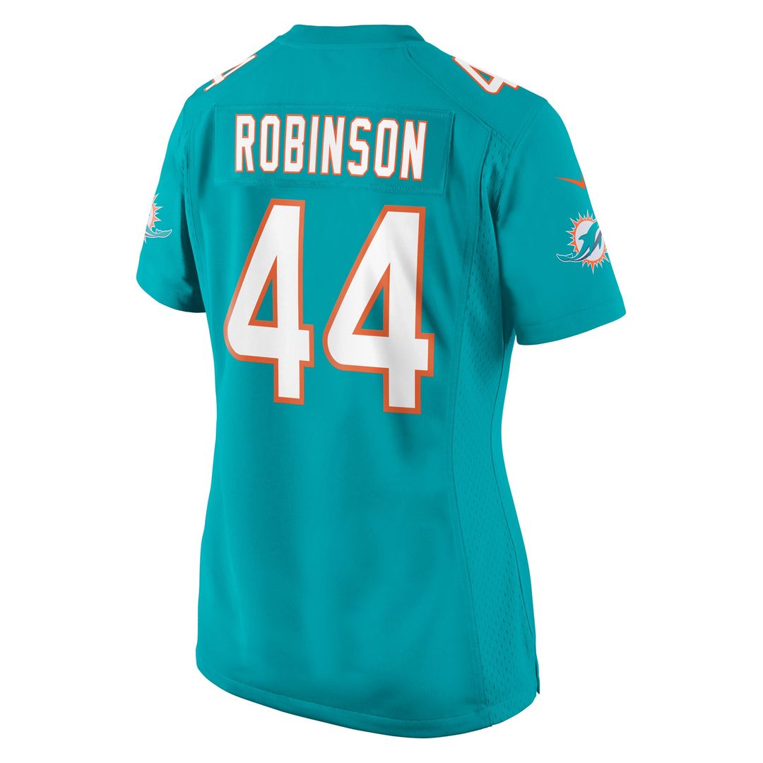 Women's Nike Miami Dolphins Chop Robinson Aqua Game NFL Jersey