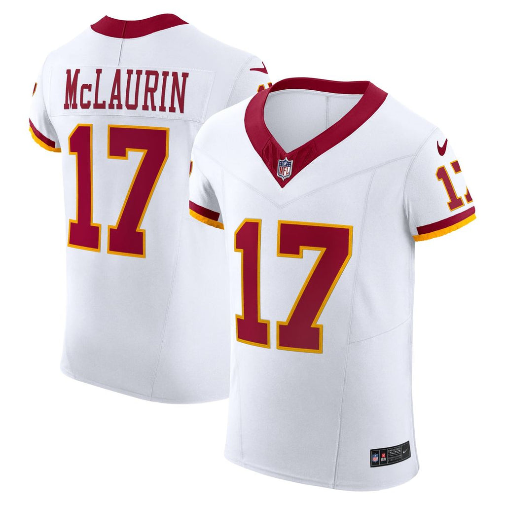 Men's Nike Washington Commanders Terry McLaurin White Alternate 2 Super Bowl Era Vapor F.U.S.E. Elite NFL Jersey