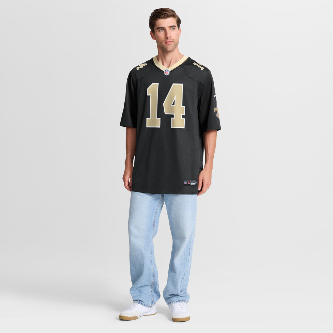 Men's Nike New Orleans Saints Ga'Quincy McKinstry Black Player Game NFL Jersey