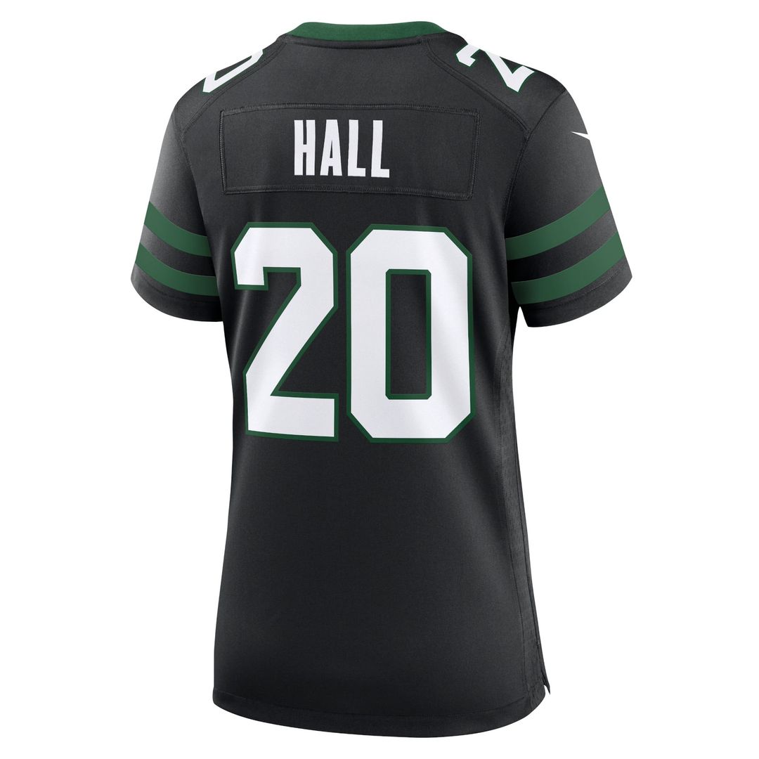 Women's Nike New York Jets Breece Hall Legacy Green Game NFL Jersey
