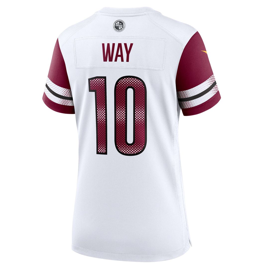 Women's Nike Washington Commanders Tress Way Burgundy Team Game NFL Jersey