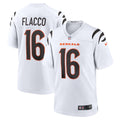 Men's Nike Cincinnati Bengals Joe Flacco White Game NFL Jersey