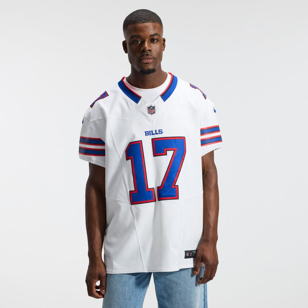 Men's Nike Buffalo Bills Josh Allen White Vapor F.U.S.E. Elite NFL Jersey