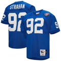 Men's Mitchell & Ness New York Giants Michael Strahan Royal 1994 Authentic Throwback Retired Player NFL Jersey