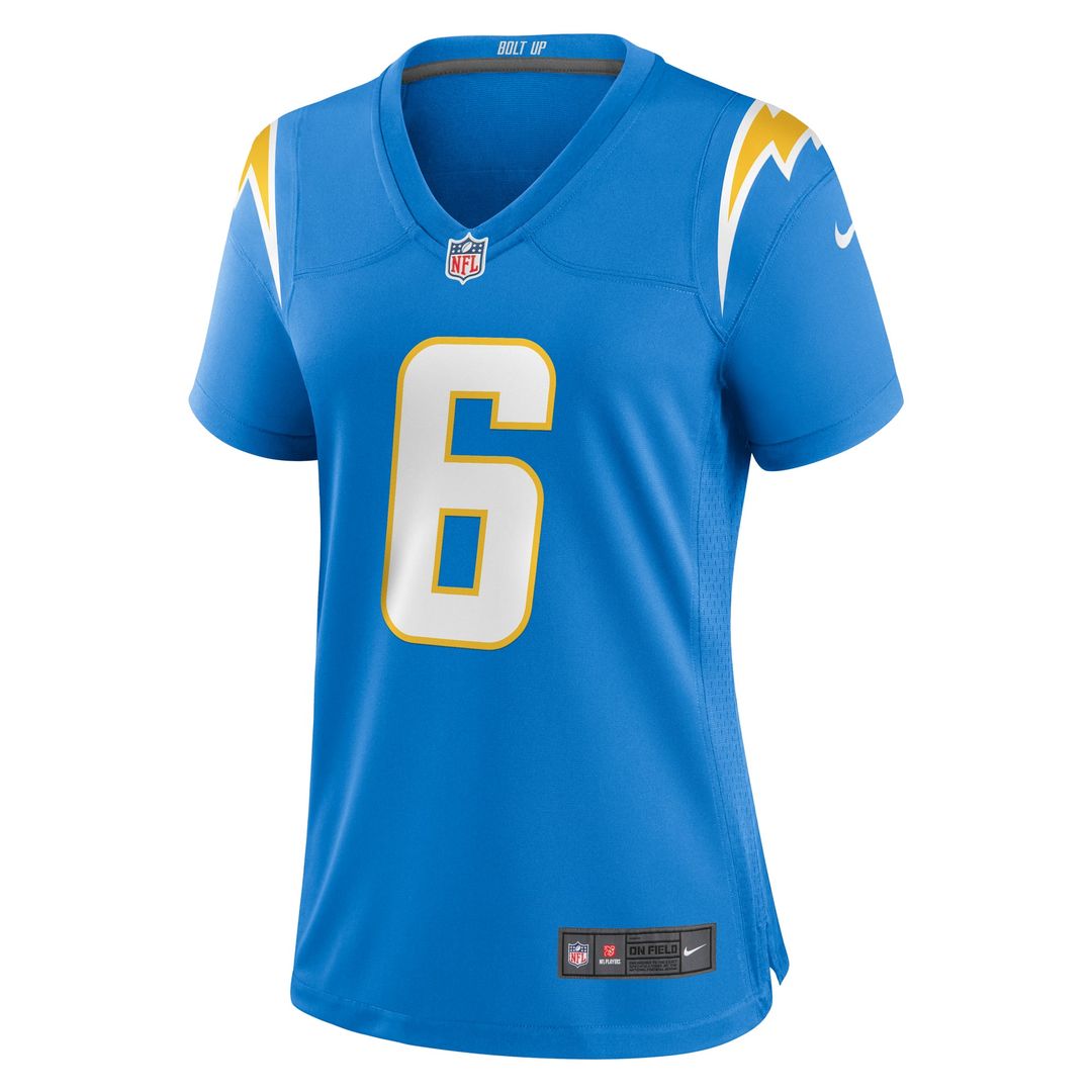 Women's Nike Los Angeles Chargers Denzel Perryman Powder Blue Game NFL Jersey
