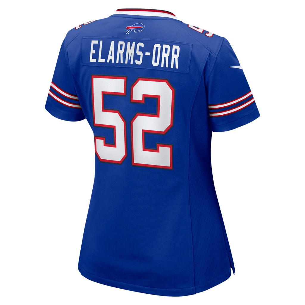 Women's Nike Buffalo Bills Kaleb Elarms-Orr Royal Team Game NFL Jersey