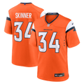 Men's Nike Denver Broncos JL Skinner Orange Team Game NFL Jersey