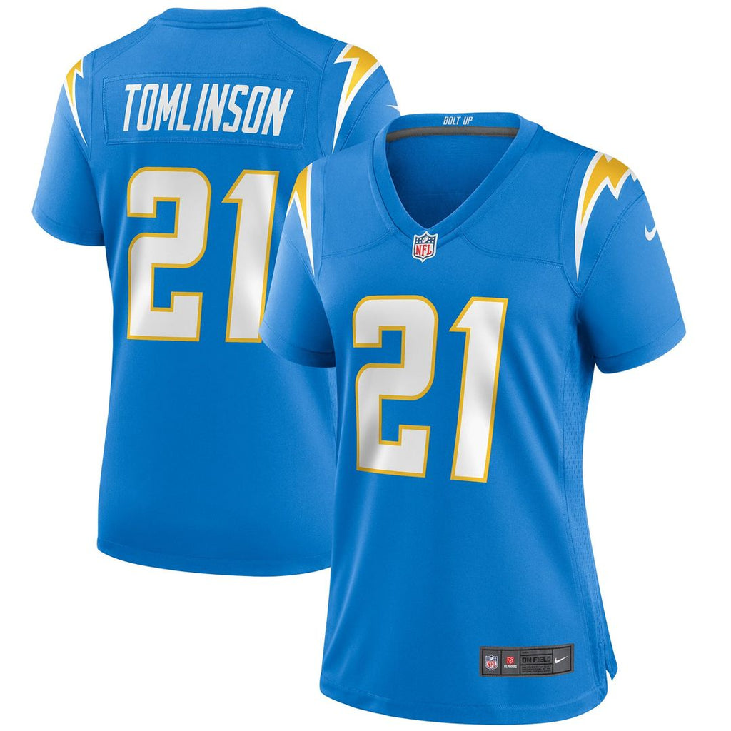 Women's Nike Los Angeles Chargers LaDainian Tomlinson Powder Blue Game Retired Player NFL Jersey