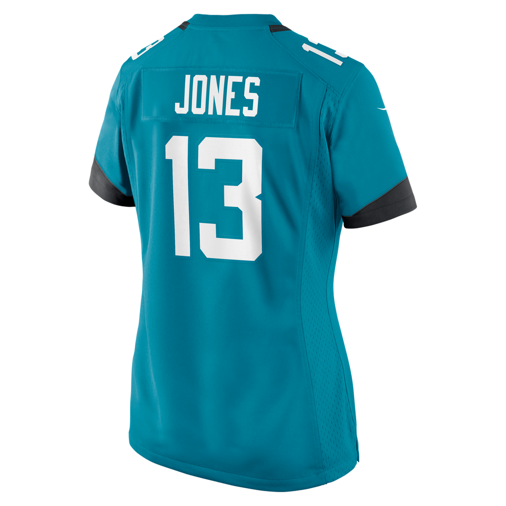 Women's Nike Jacksonville Jaguars Tim Jones Teal Team Game NFL Jersey
