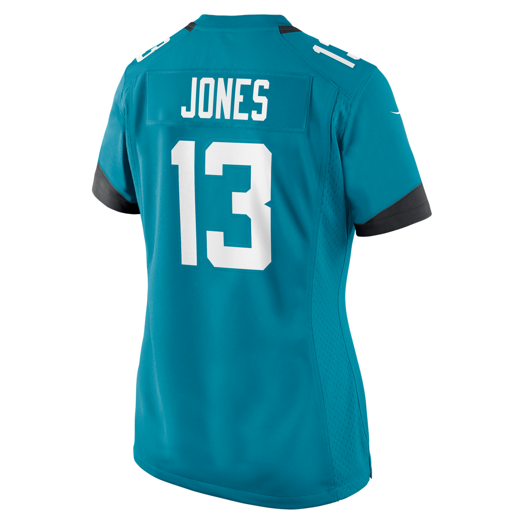Women's Nike Jacksonville Jaguars Tim Jones Teal Team Game NFL Jersey