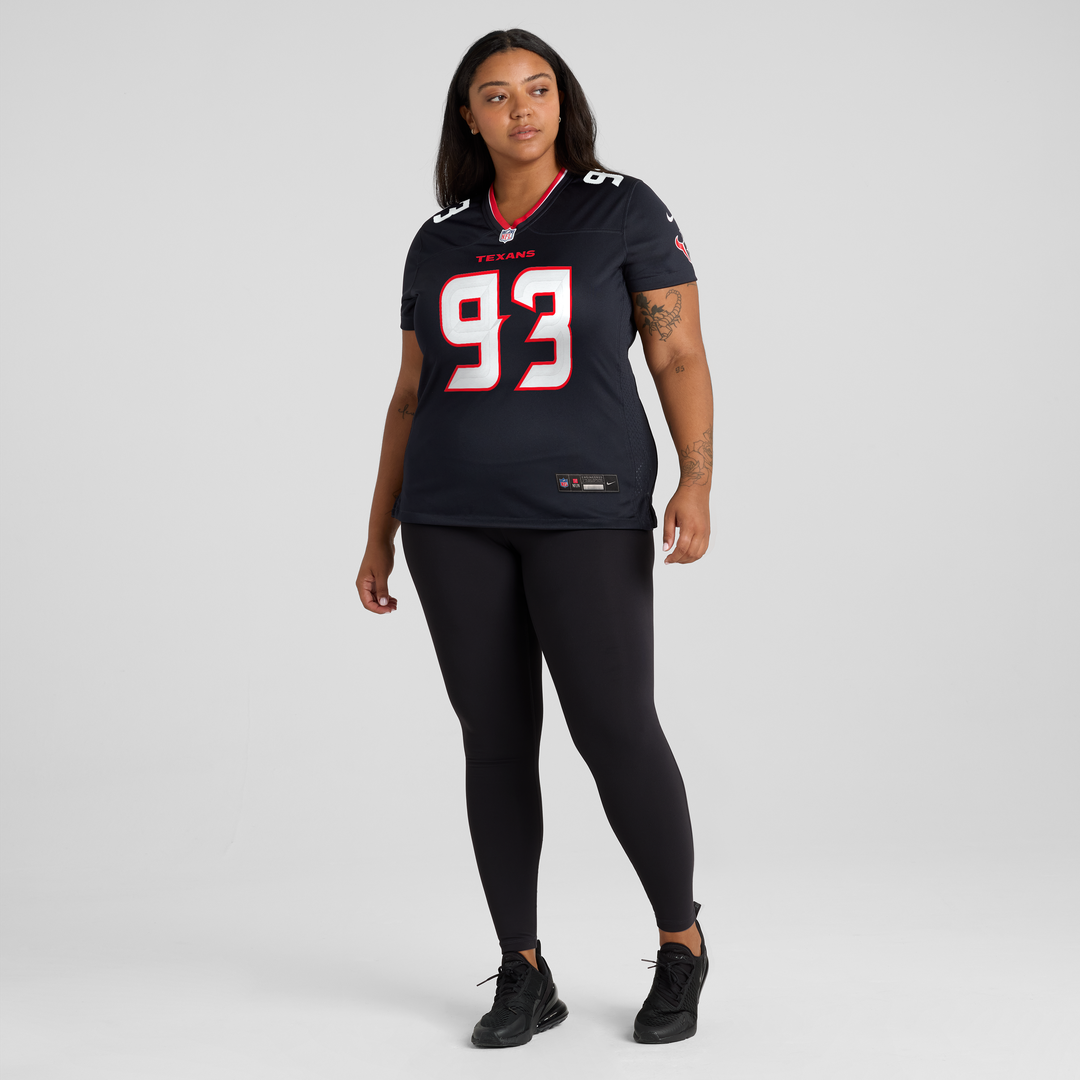 Women's Nike Houston Texans Kayden McDonald Navy Team Game NFL Jersey