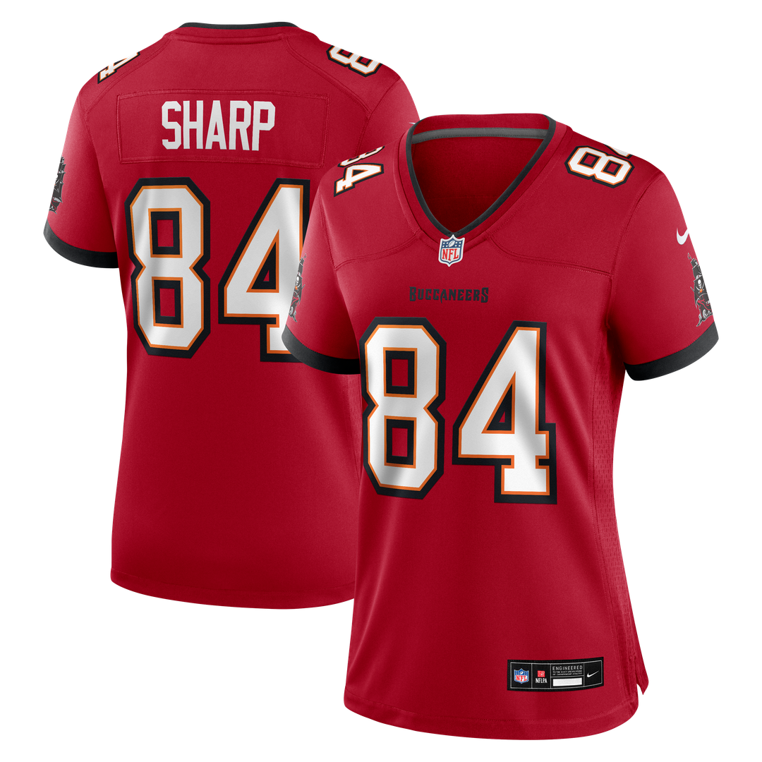 Women's Nike Tampa Bay Buccaneers Bauer Sharp Red Team Game NFL Jersey