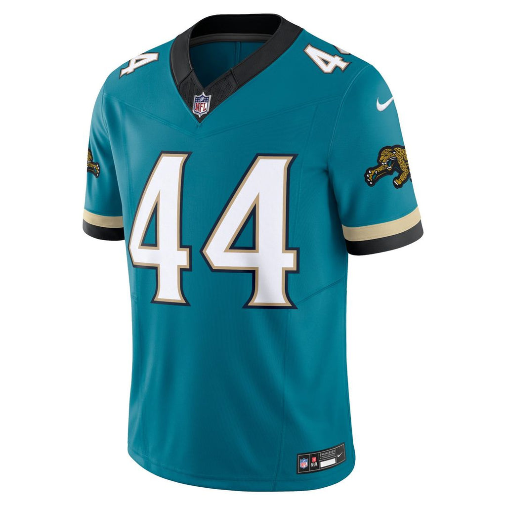 Men's Nike Jacksonville Jaguars Travon Walker Teal Prowler Throwback Vapor F.U.S.E. Limited NFL Jersey