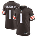 Men's Nike Cleveland Browns KC Concepcion Brown 2026 NFL Draft First Round Pick No. 24 Team Game NFL Jersey