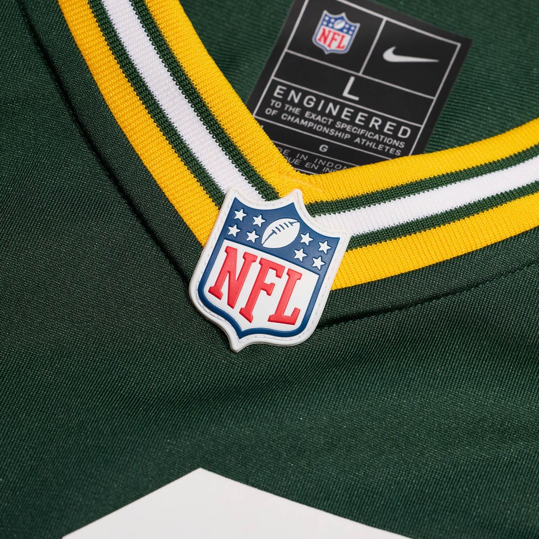 Men's Nike Green Bay Packers Zaire Franklin Green Game NFL Jersey