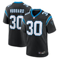 Men's Nike Carolina Panthers Chuba Hubbard Black Team Game NFL Jersey