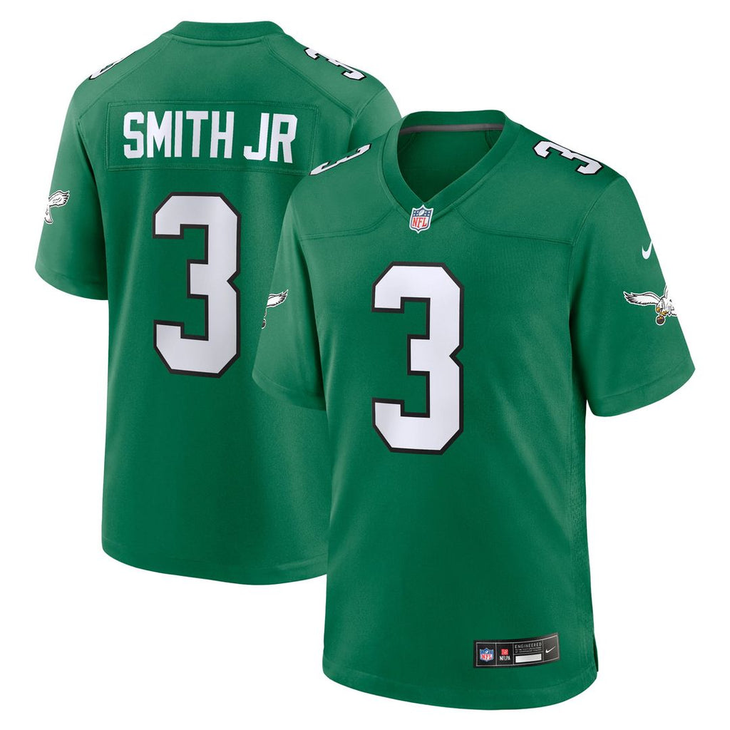 Men's Nike Philadelphia Eagles Nolan Smith Kelly Green Alternate Game NFL Jersey