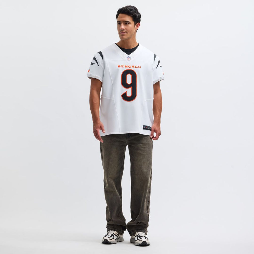 Men's Nike Cincinnati Bengals Joe Burrow White Vapor F.U.S.E. Elite NFL Jersey