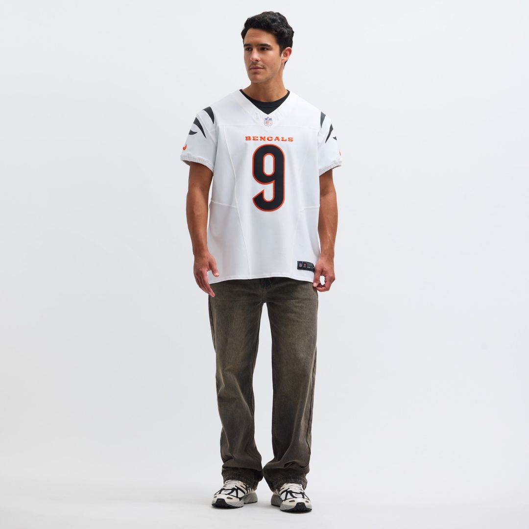 Men's Nike Cincinnati Bengals Joe Burrow White Vapor F.U.S.E. Elite NFL Jersey