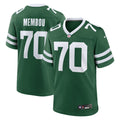 Men's Nike New York Jets Armand Membou Green Team Game NFL Jersey