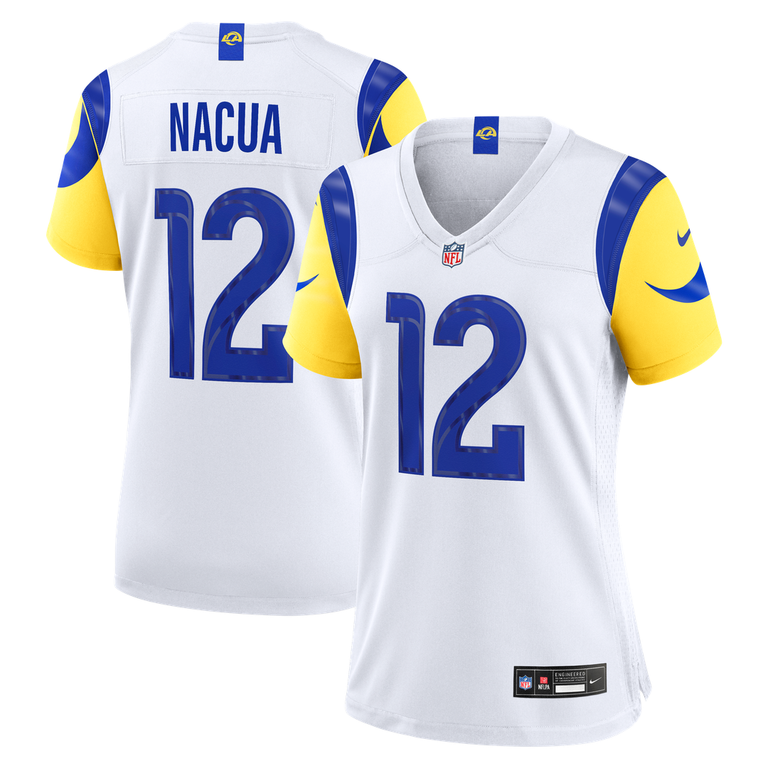 Women's Nike Los Angeles Rams Puka Nacua Royal Game NFL Jersey