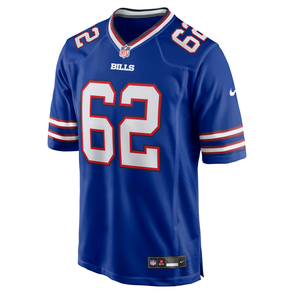 Men's Nike Buffalo Bills Sedrick Van Pran-Granger Royal Game NFL Jersey