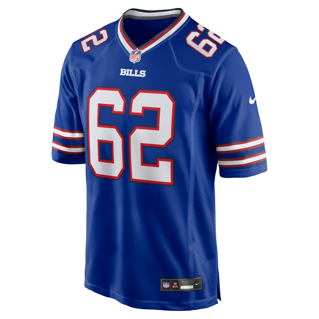 Men's Nike Buffalo Bills Sedrick Van Pran-Granger Royal Game NFL Jersey