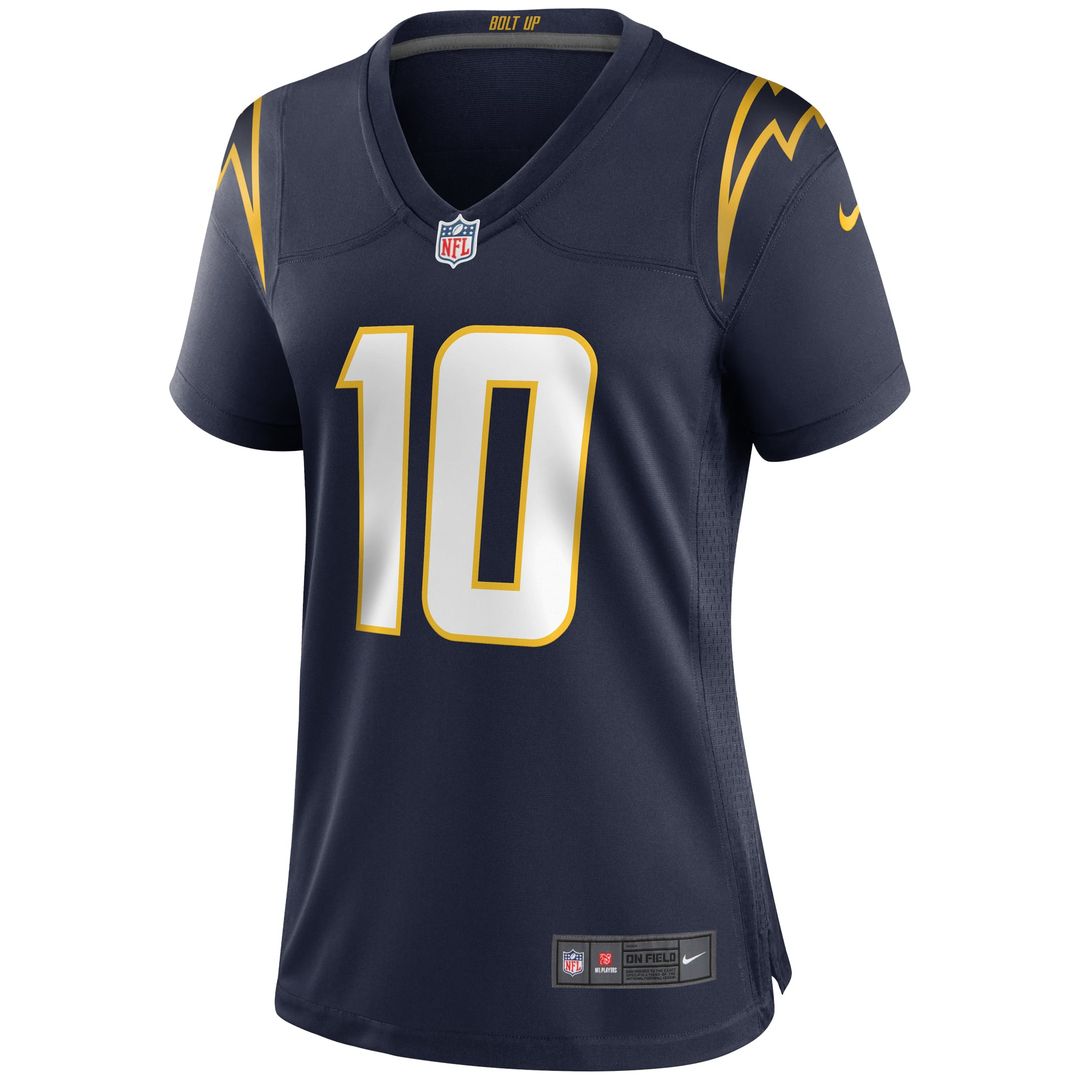 Women's Nike Los Angeles Chargers Justin Herbert Royal Game NFL Jersey