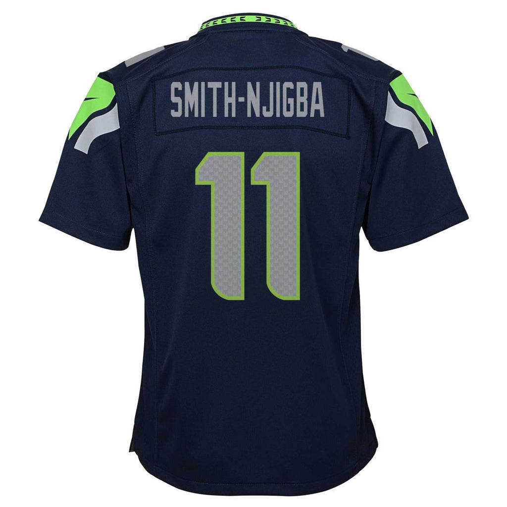 Youth Nike Seattle Seahawks Jaxon Smith-Njigba College Navy Game NFL Jersey