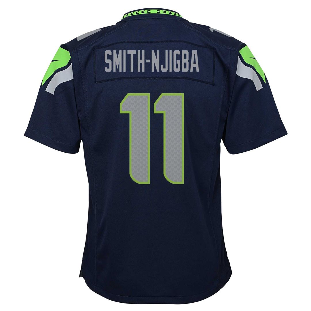 Youth Nike Seattle Seahawks Jaxon Smith-Njigba College Navy Game NFL Jersey