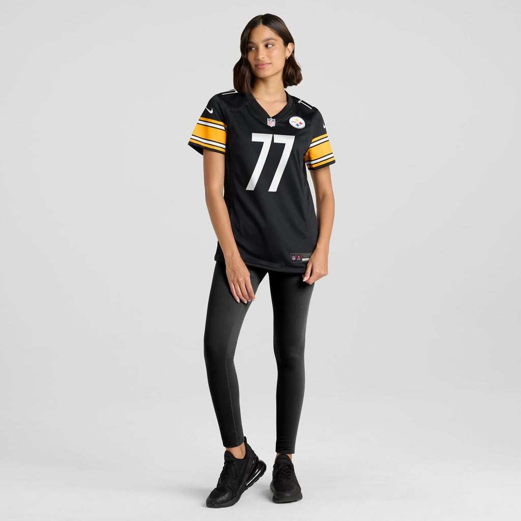 Women's Nike Pittsburgh Steelers Broderick Jones Black Game NFL Jersey