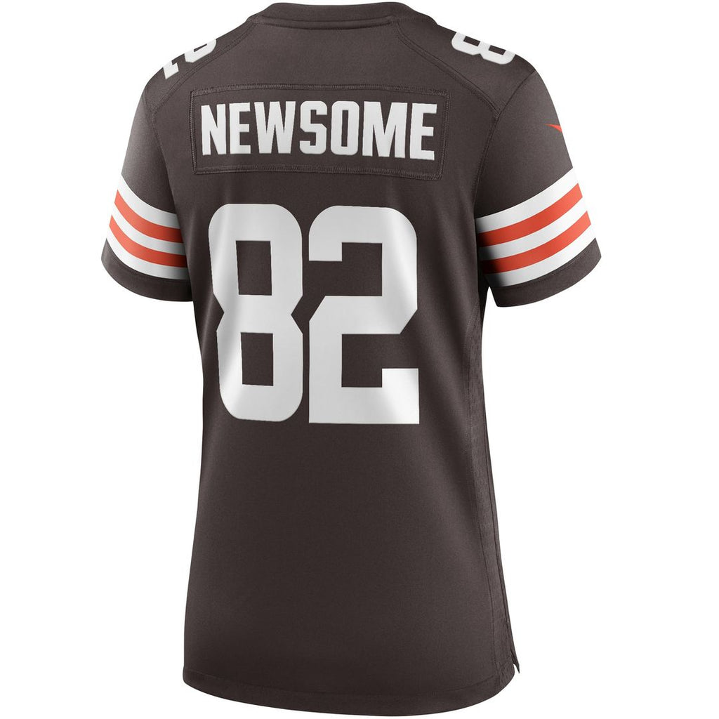 Women's Nike Cleveland Browns Ozzie Newsome Brown Game Retired Player NFL Jersey