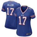 Women's Nike Buffalo Bills Josh Allen Royal Game NFL Jersey