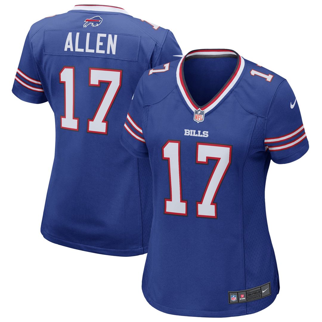 Women's Nike Buffalo Bills Josh Allen Royal Game NFL Jersey
