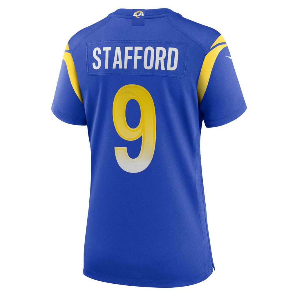 Women's Nike Los Angeles Rams Matthew Stafford White Player NFL Jersey