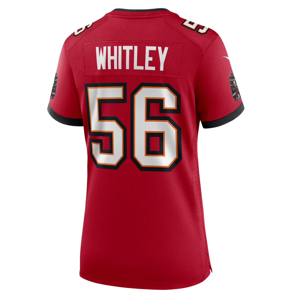 Women's Nike Tampa Bay Buccaneers Benton Whitley Red Team Game NFL Jersey