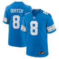 Men's Nike Detroit Lions Greg Dortch Blue Team Game NFL Jersey